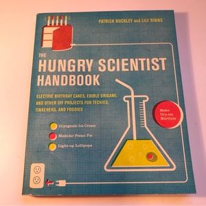 3/$12! The Hungry Scientist Handbook Mostly Edible DIY Projects 978006123860